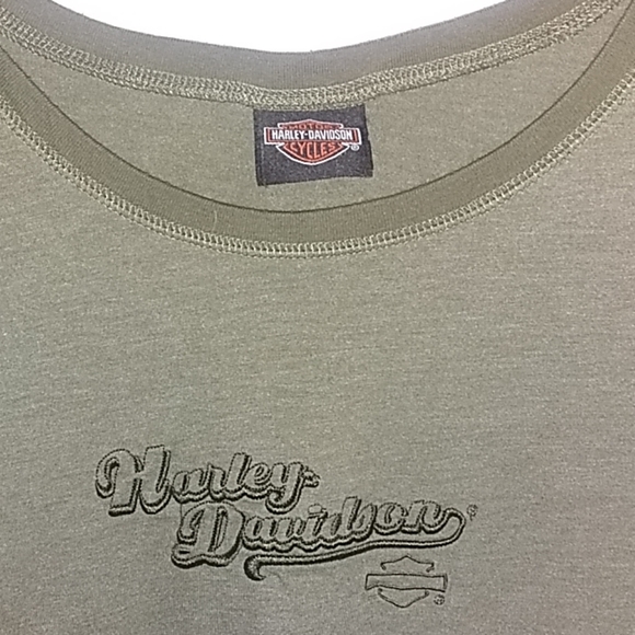 Harley Davidson Women's Tee Size L - Picture 2 of 4